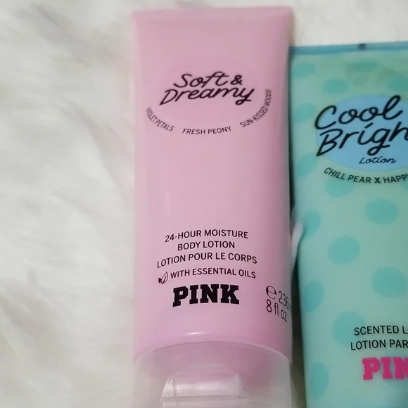 SOLD-2 PINK Victoria's Secret Lotion Bundle-NEW - Picture 4 of 5